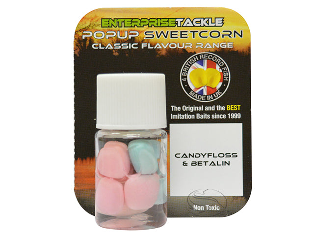 Porumb artificial Enterprise Tackle Pop-up Sweetcorn Classic Candyfloss &amp; Betalin