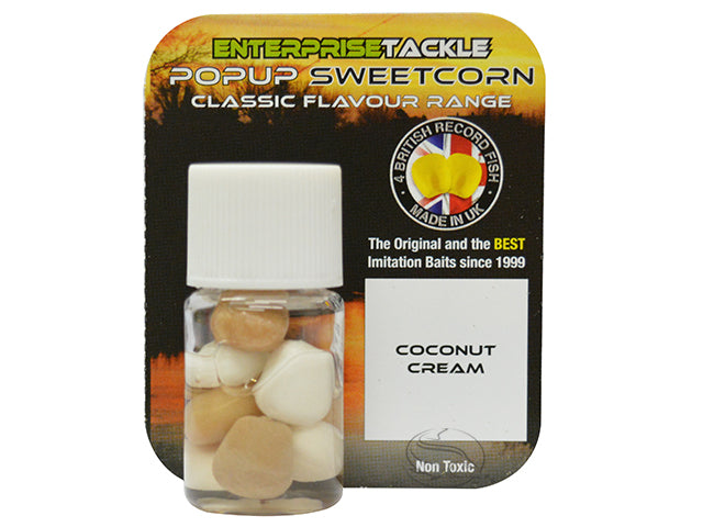 Porumb artificial Enterprise Tackle Pop-up Sweetcorn Classic Coconut Cream