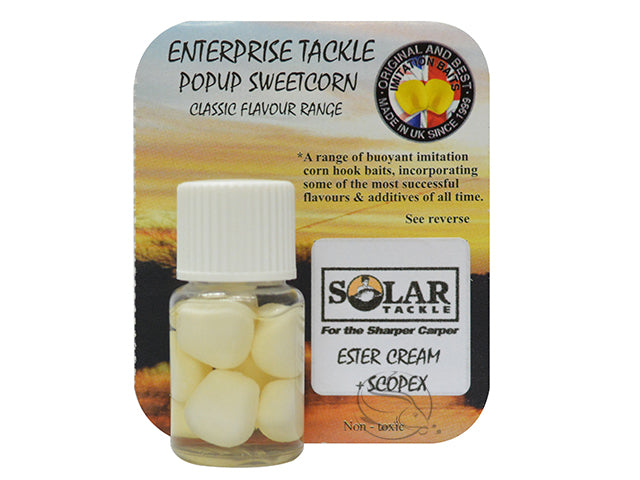 Porumb artificial Enterprise Tackle Pop-up Sweetcorn Classic Ester Cream and Scopex