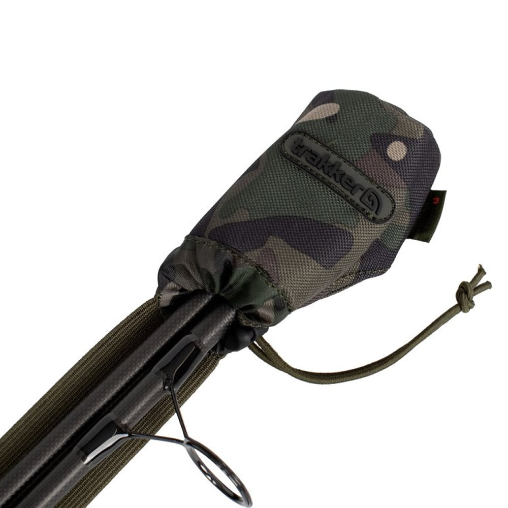 Protectie Lansete TRAKKER NXC Camo Elasticated Tip Protectors, 1buc/pac