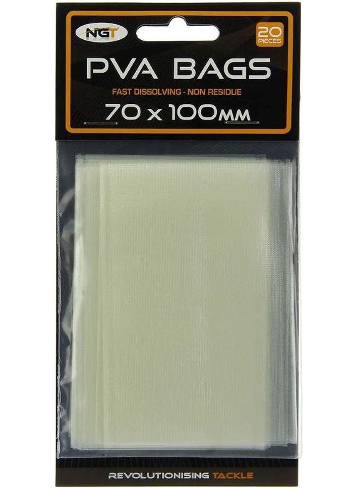Pungi PVA NGT 70x100mm, 20buc/plic