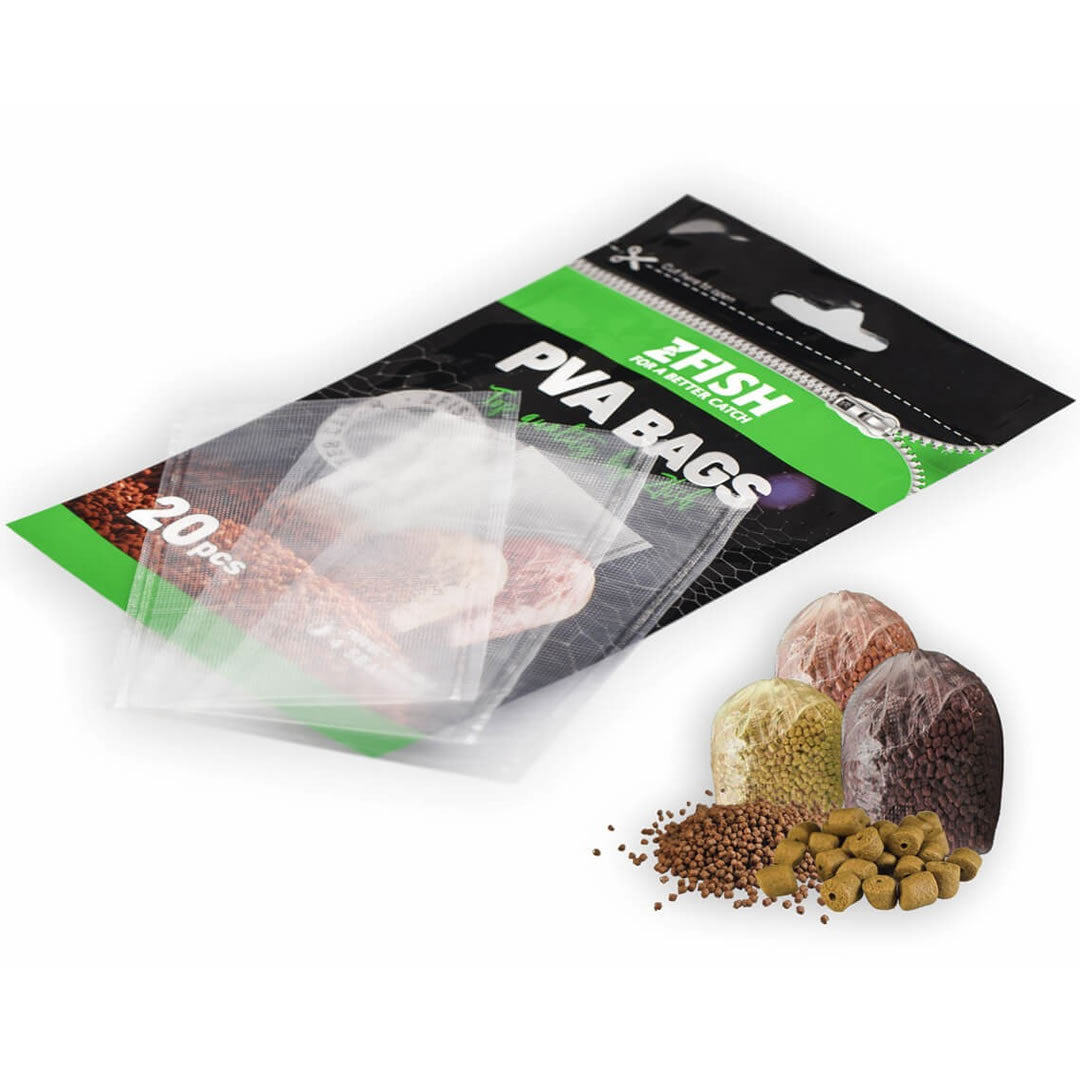 Pungi PVA ZFISH Marime M, 70x110mm, 20buc