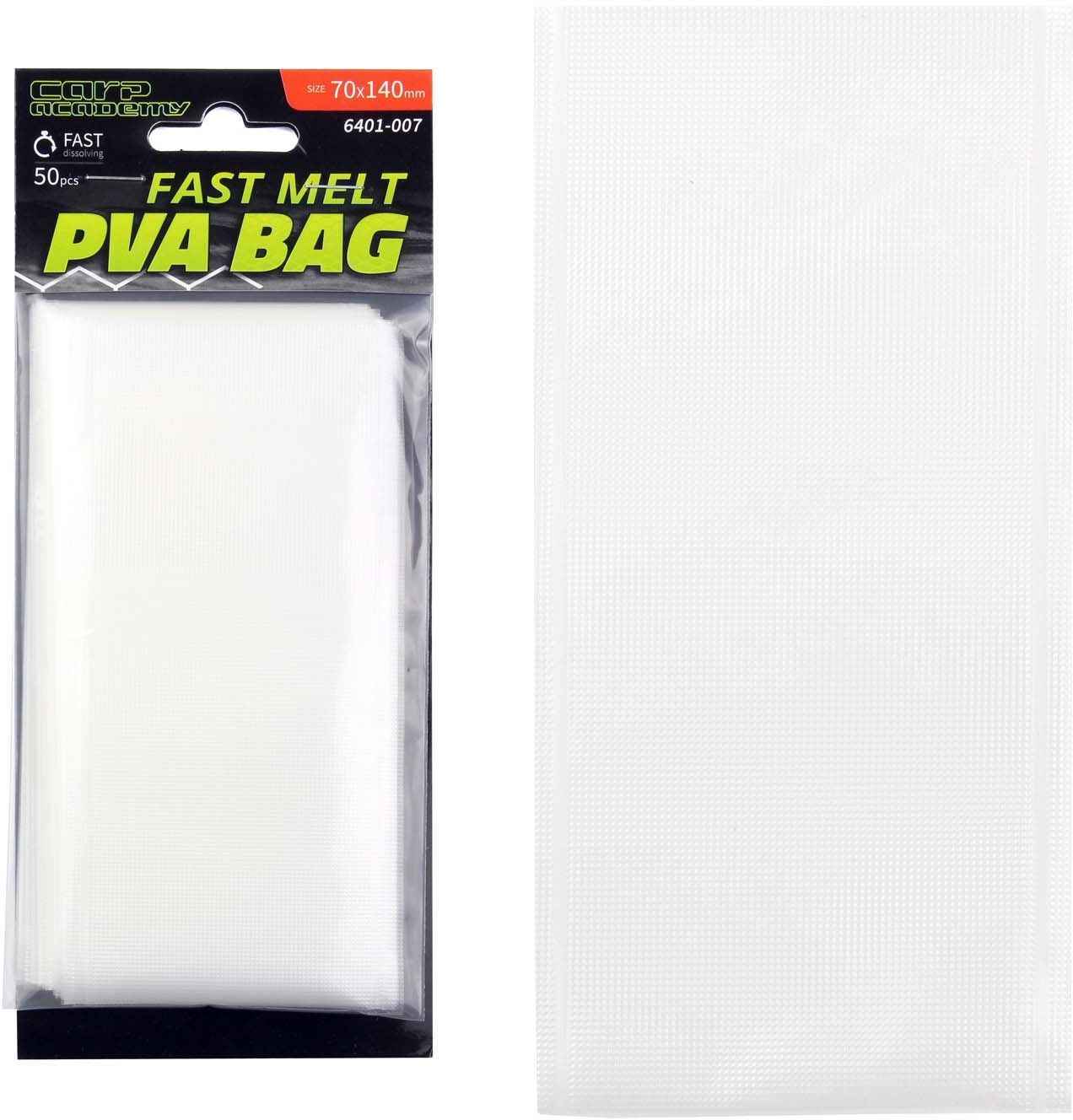 Pungi Solubile CARP ACADEMY PVA Bag, 6x13cm, 50buc/pac