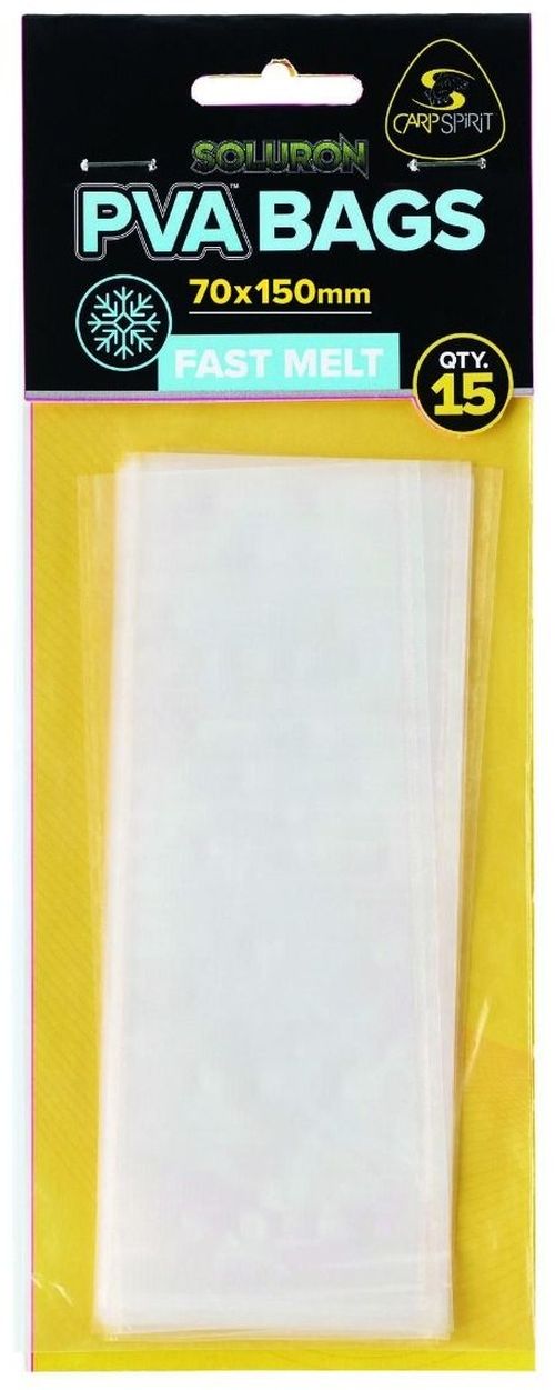 Pungi Solubile Carp Spirit Fast Melt, 8.5x15cm, 15buc/plic