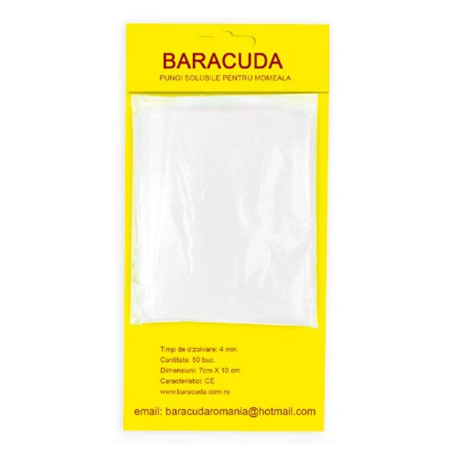 Pungi Solubile pentru Nada Baracuda 50buc