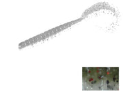 RAZOR GRUB COLMIC 4.5" 11.4cm GREEN SHAD RED FLK