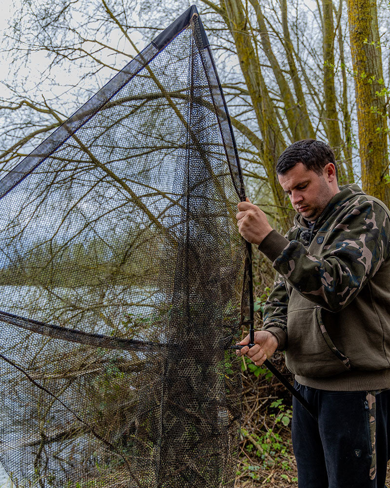 REZERVA PLASA MINCIOG FOX Camo Landing Net Mesh 42