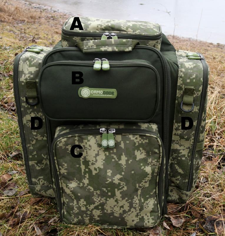 RUCSAC MIVARDI BAGPACK CAMOCODE CUBE XL 60 L