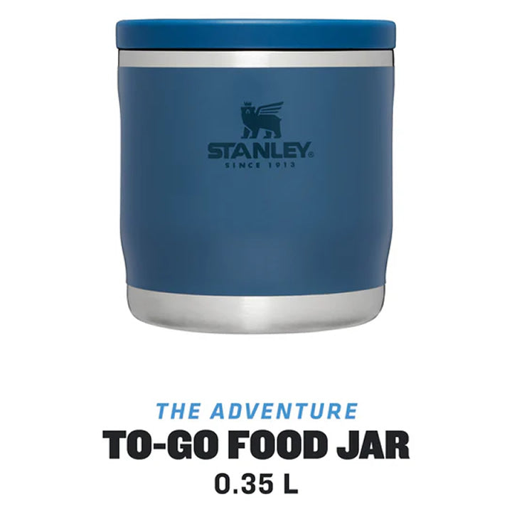 Recipient Termoizolant STANLEY The Adventure To-Go Food Jar 0.35L / 12oz, Abyss