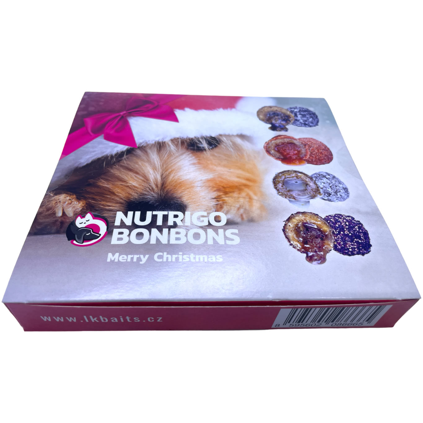 Recompense Caini LK BAITS Pet Nutrigo BonBons Merry Christmas Candy Box, Colectie Asortata