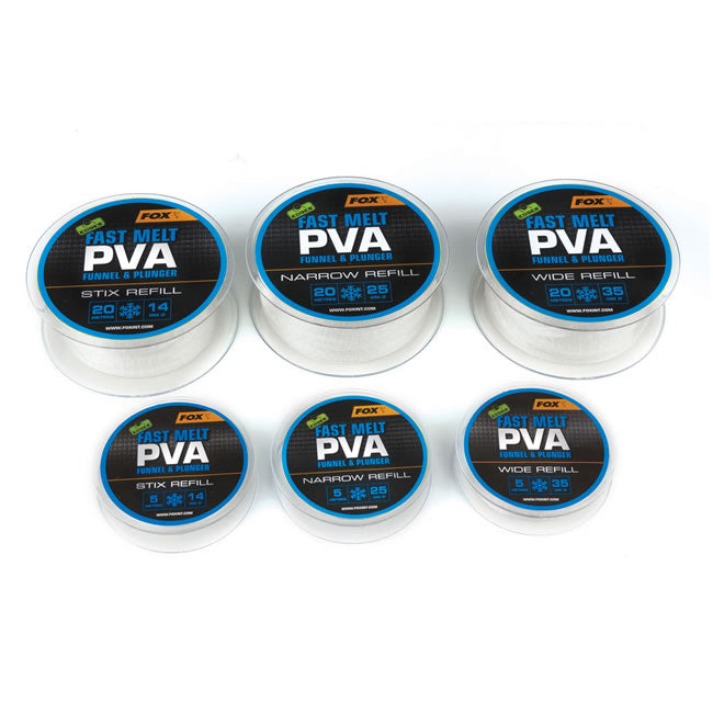 Rezerva Plasa Solubila FOX Refill Spool, Fast Melt Refills, Narrow-25mm, 5m
