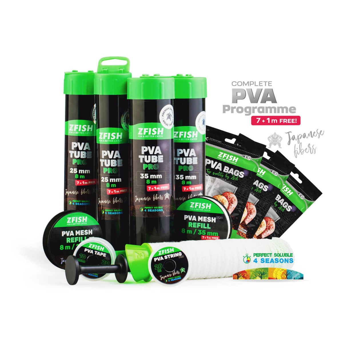 Rezerva Plasa Solubila ZFISH Pva Pro Refill 7m+1m Gratuit!