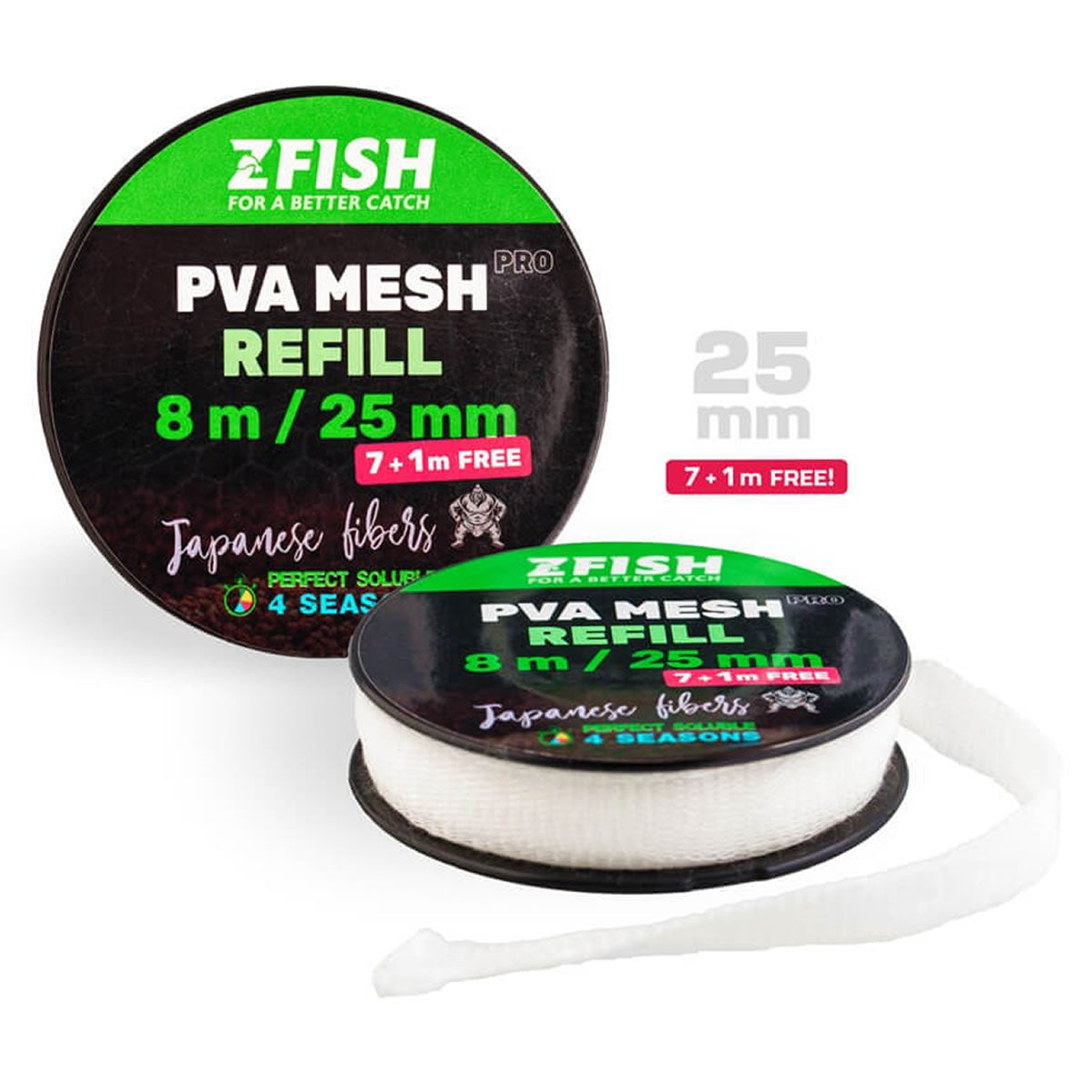 Rezerva Plasa Solubila ZFISH Pva Pro Refill 7m+1m Gratuit!