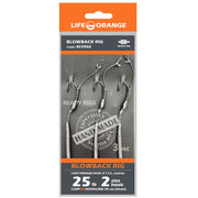 Rig Crap Blowback 02 Orange Series 9 No.2, 25lb, 3buc/pac