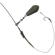 Rig Crap Orange 56g Carp Running Lead, Carlig No.4, Leadcore 45lb, 1buc/pac