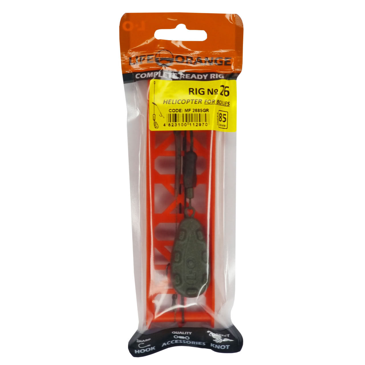 Rig Crap Orange No.26 Helicopter Grip 85gr
