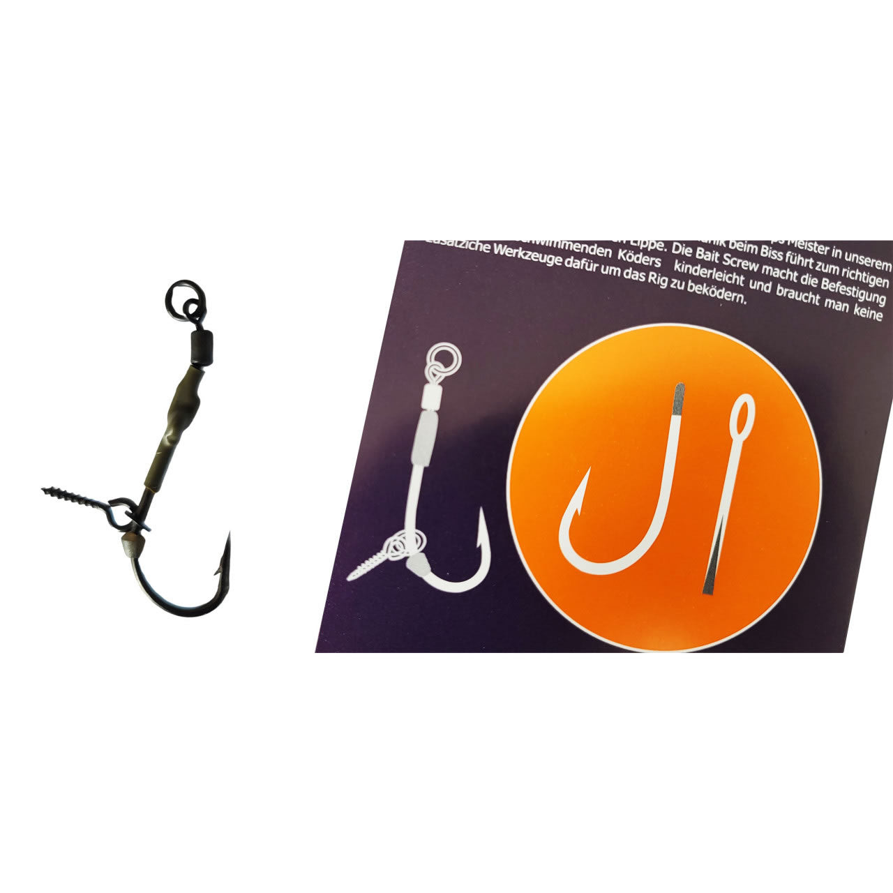 Rig Crap Ronnie Rig 06 Orange Series 7 No.6, 20lb, 3buc/pac