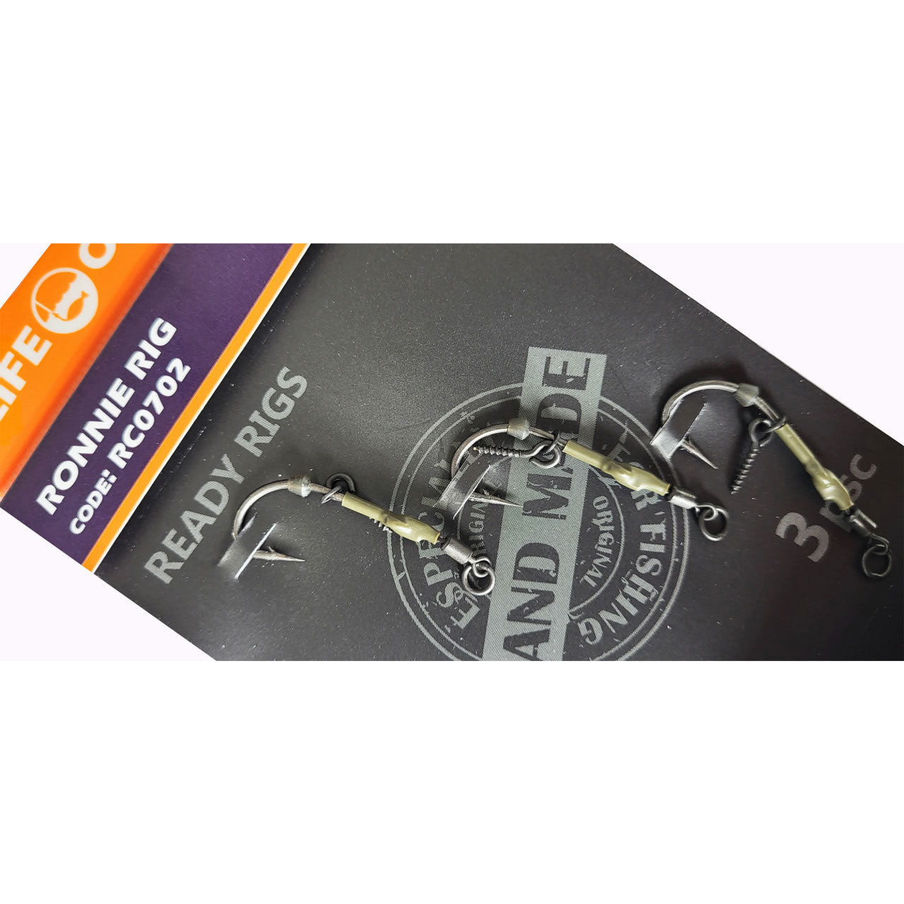 Rig Crap Ronnie Rig 06 Orange Series 7 No.6, 20lb, 3buc/pac