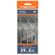Rig Crap Team Rig 08 Orange Series 8 No.8, 25lb, 20cm, 3buc/pac