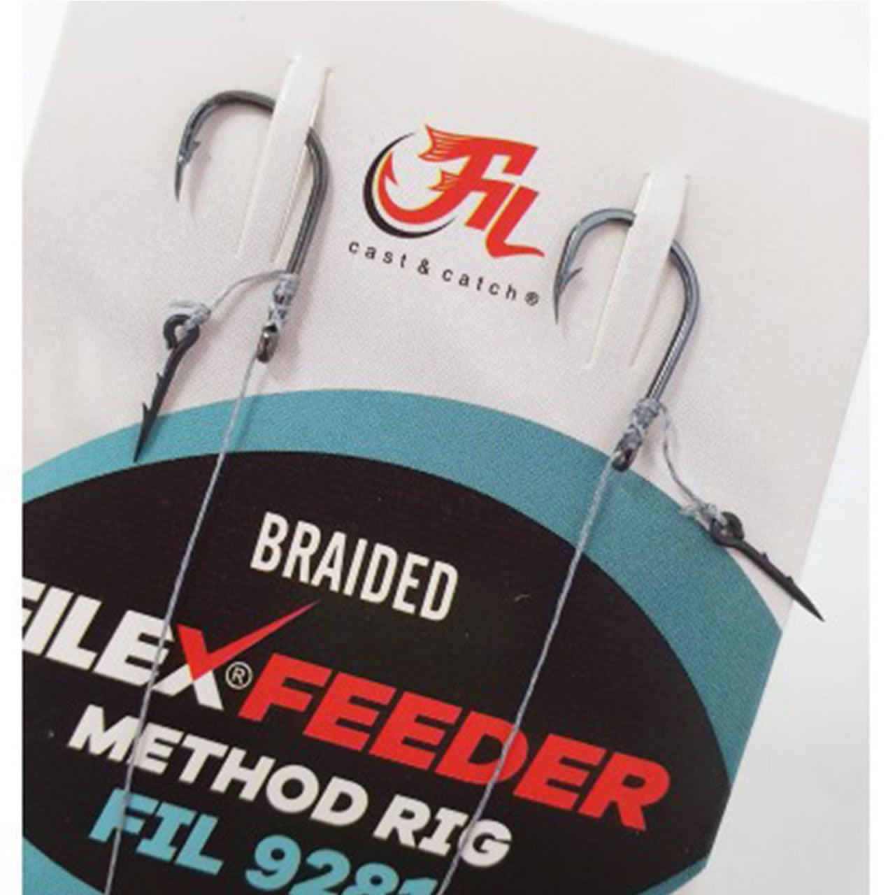 Rig Method Feeder Filex Braided 8cm 0.12mm Spin 7mm Carlig 2buc/pac