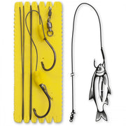 Rig Somn Black Cat 6/0 6/0 Buoy Boat Ghost Single Hook Rig L