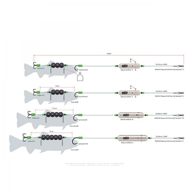 Rig Somn Madcat Screaming Basic River Rigs Worm Squid