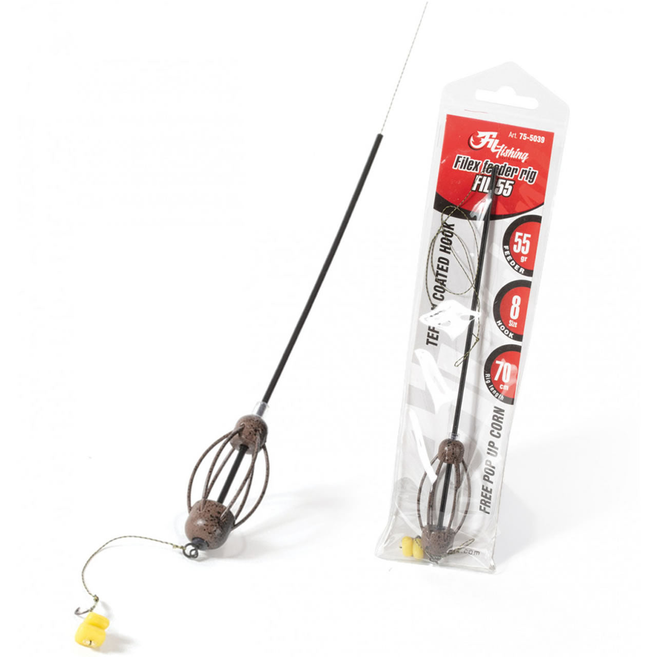 Rig cu Momitor Filfishing Filex 70cm 25lb Carlig 1buc