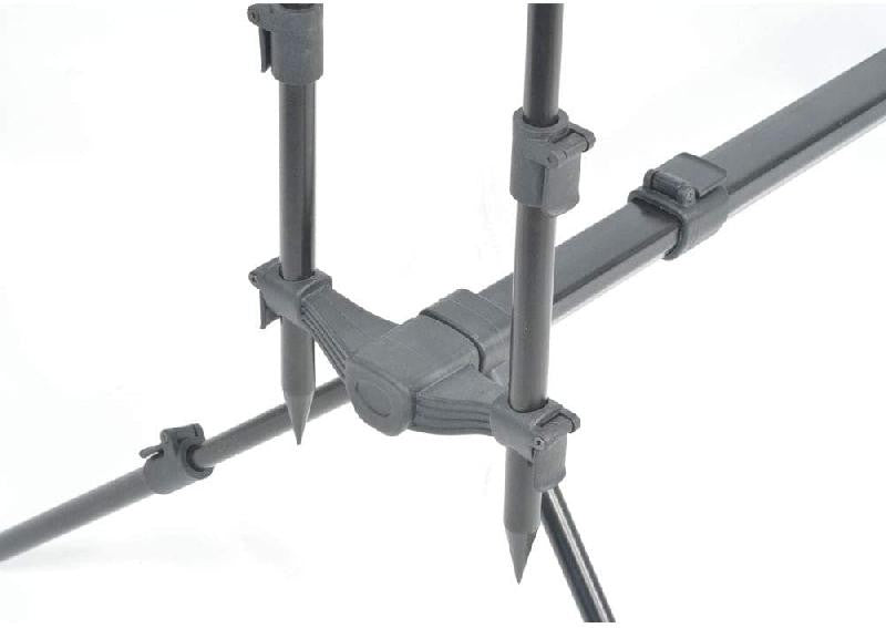 Rod Pod Aluminiu Filfishing Black 4 Posturi + HUSA
