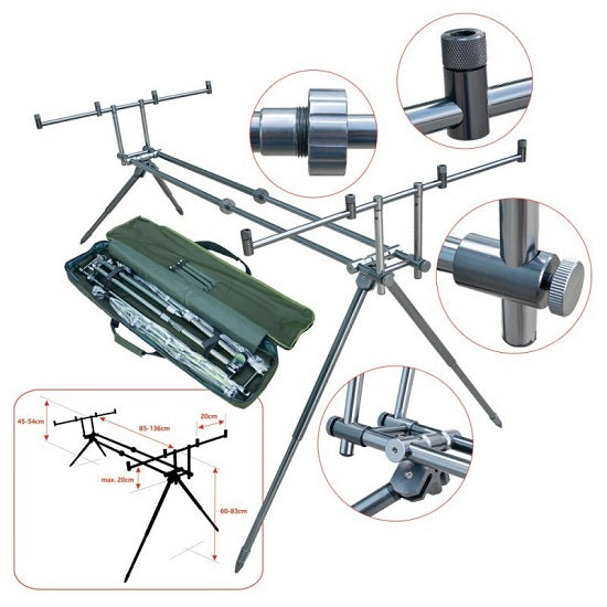 Rod Pod Baracuda RP3 4posturi