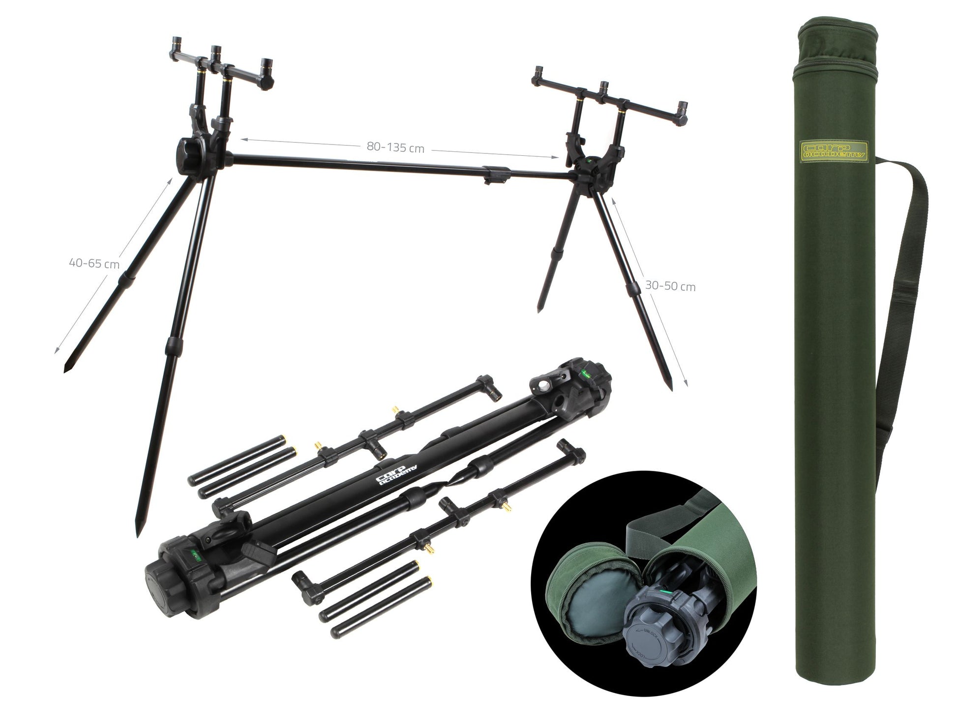 Rod Pod Carp Academy Tub Verde