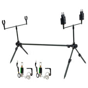 Rod Pod Kit Carp Expert Advancer 2 Avertizori 2 Swingere