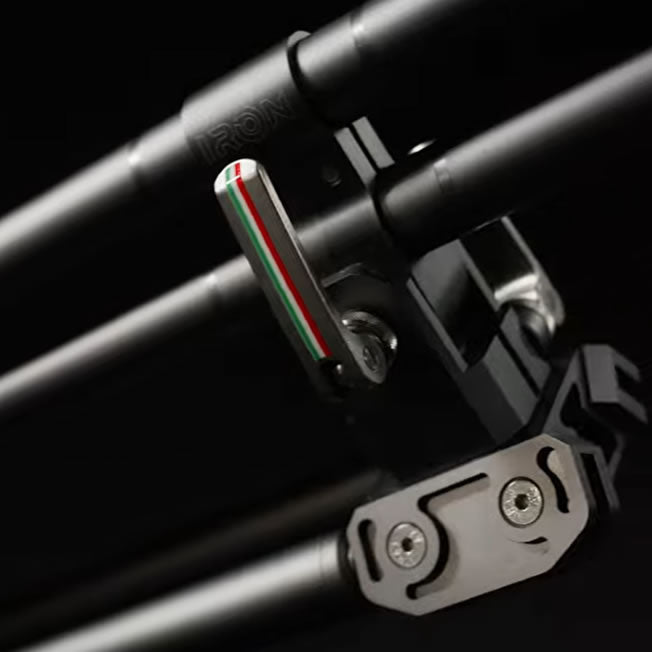 RodPod IRON Absolute Grey &amp; Red 2-3-4-5 Posturi