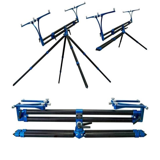 Rodpod Meccanica Vadese Nick 95 Revolution Black Tubes Blue Joints 06