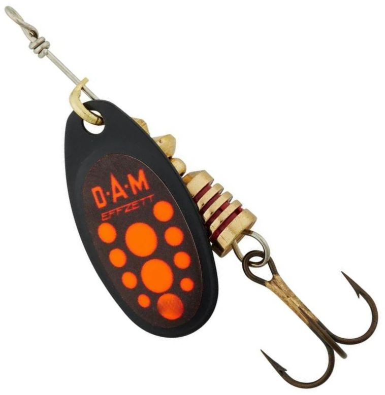Rotativa DAM Effzett Standard 1 Black Red, 3g, 1buc/pac