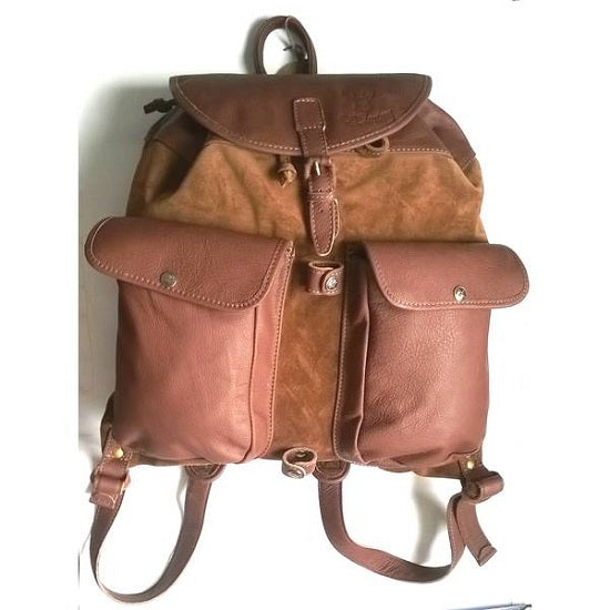Rucsac Arrow de Piele 2 Buzunare Exterioare
