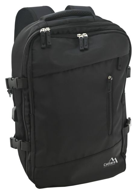 Rucsac CATTARA Air 25L, Black, TT13874, 31x44x18cm