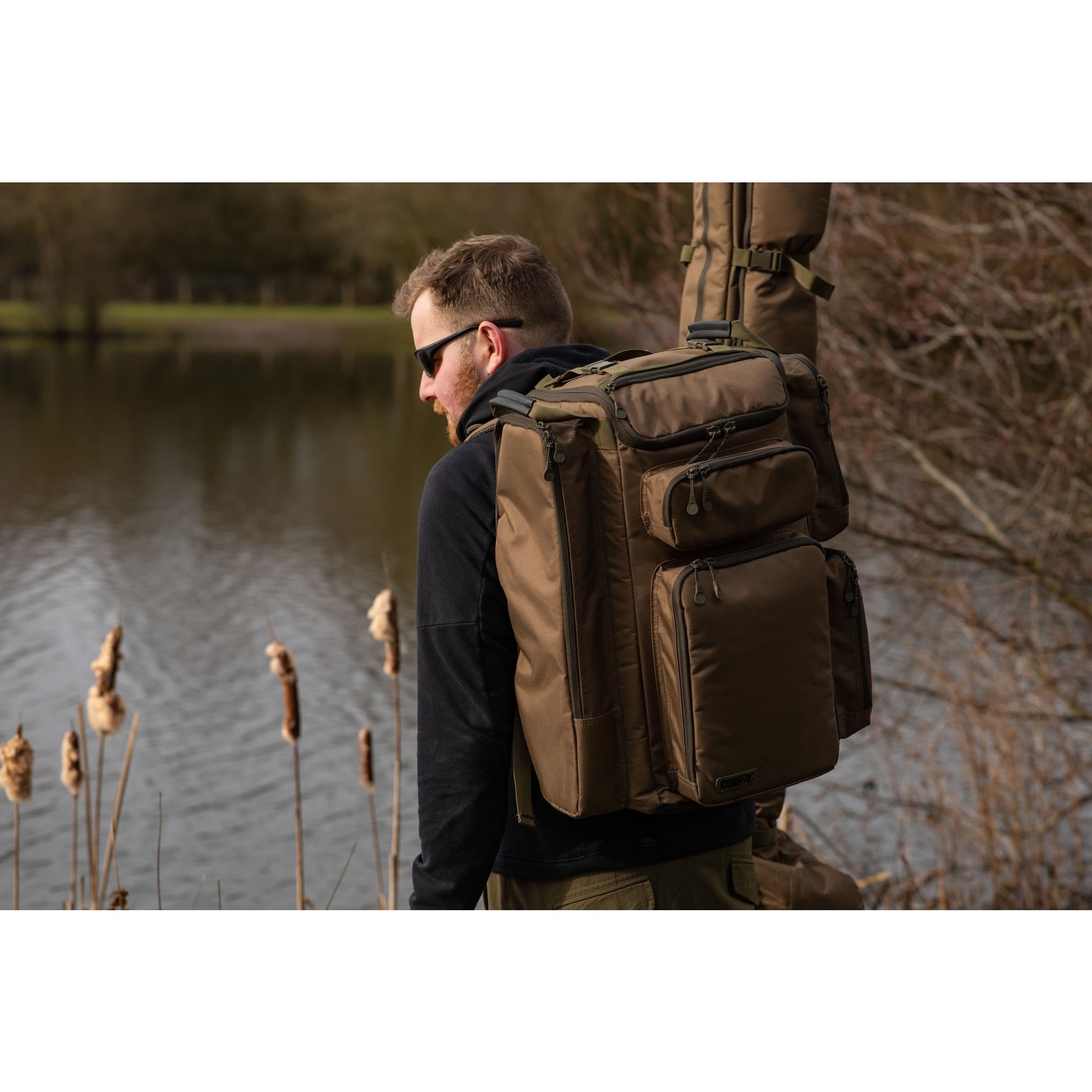 Rucsac KORDA Compac Rucksack 60 Olive, 52x46x32cm, 60ltr