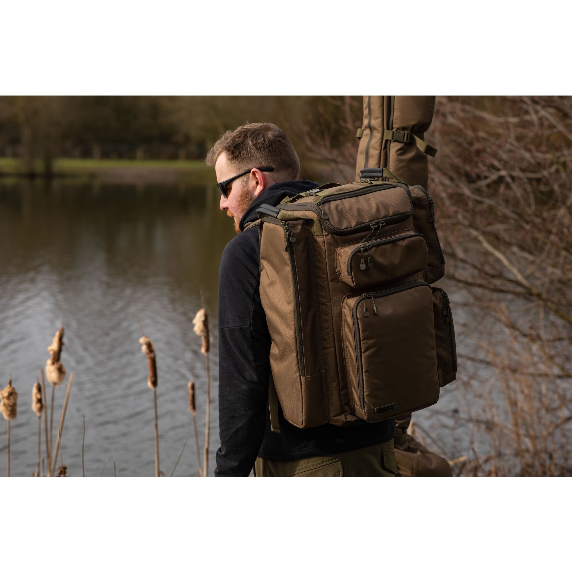 Rucsac KORDA Compac Rucksack 60 Olive, 52x46x32cm, 60ltr