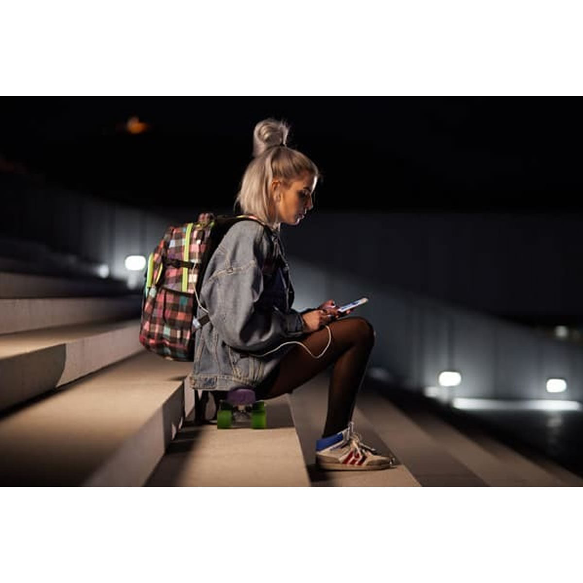 Rucsac Wheel Bee Generation Z Multicolor cu LED