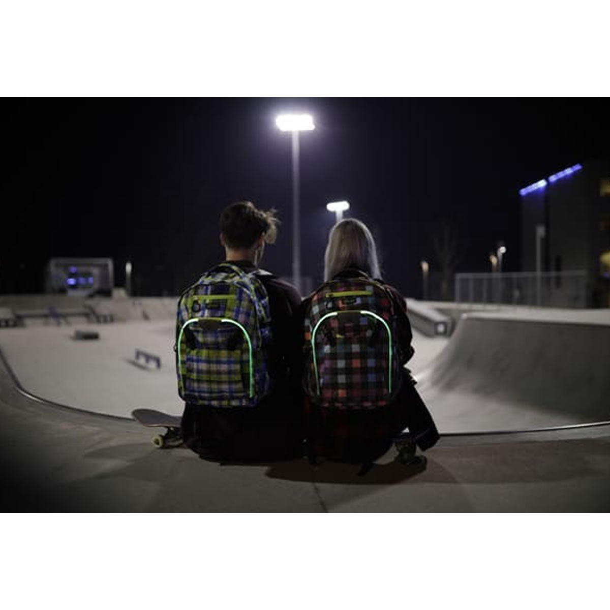 Rucsac Wheel Bee Generation Z Multicolor cu LED