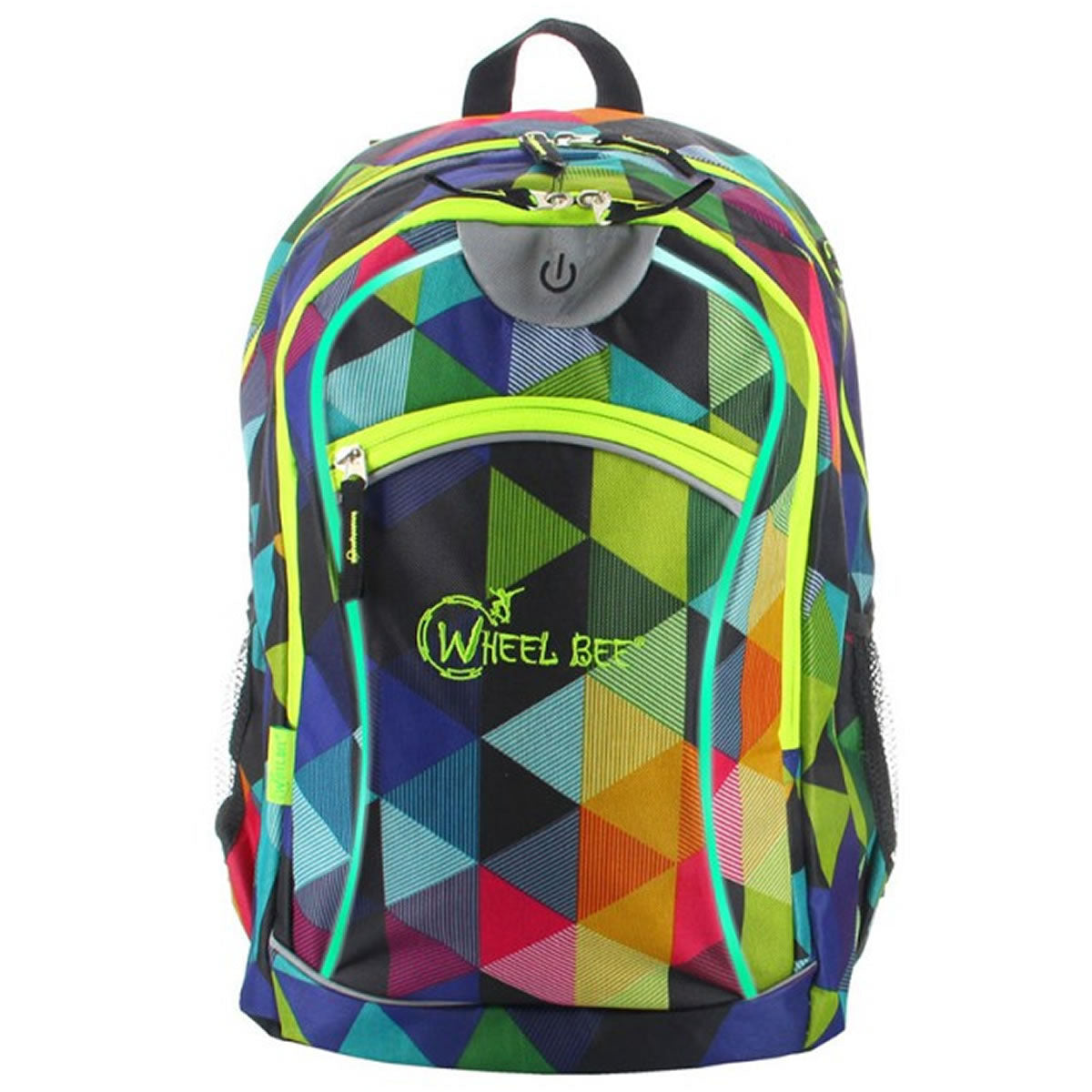 Rucsac Wheel Bee Night Vision Multicolor cu LED 30L