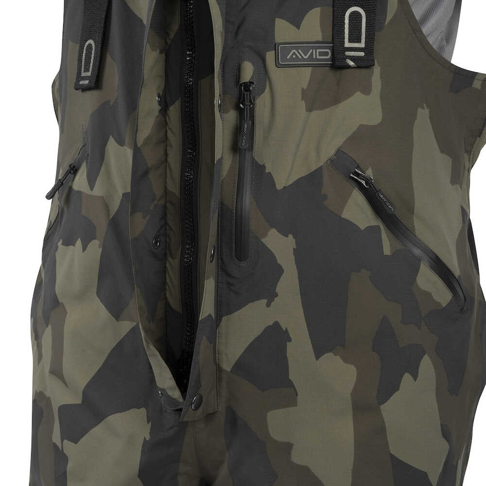 SALOPETA AVID CARP RIPSTOP CAMO SALOPETTES