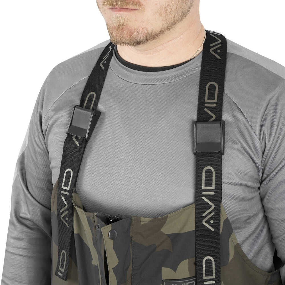 SALOPETA AVID CARP RIPSTOP CAMO SALOPETTES