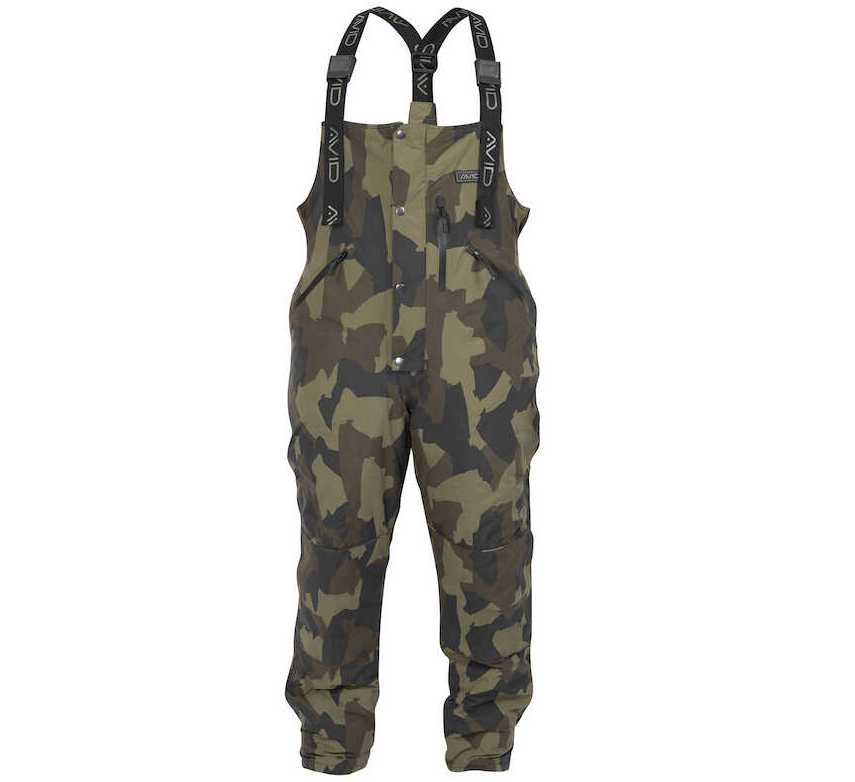 SALOPETA AVID CARP RIPSTOP CAMO SALOPETTES
