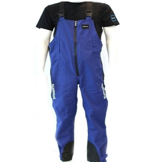 SALOPETA IMPERMEABILA SHIMANO BIBBRACE ROYAL BLUE