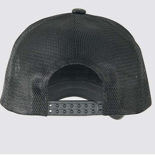 SAPCA VARIVAS PU LEATHER MESH BLACK