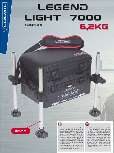 SCAUN COLMIC LEGEND LIGHT 7000 Ø 25mm