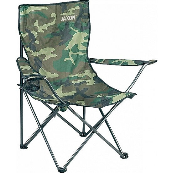 SCAUN JAXON PLIANT CU BRAT CAMOU 52x51x40 85cm 16mm