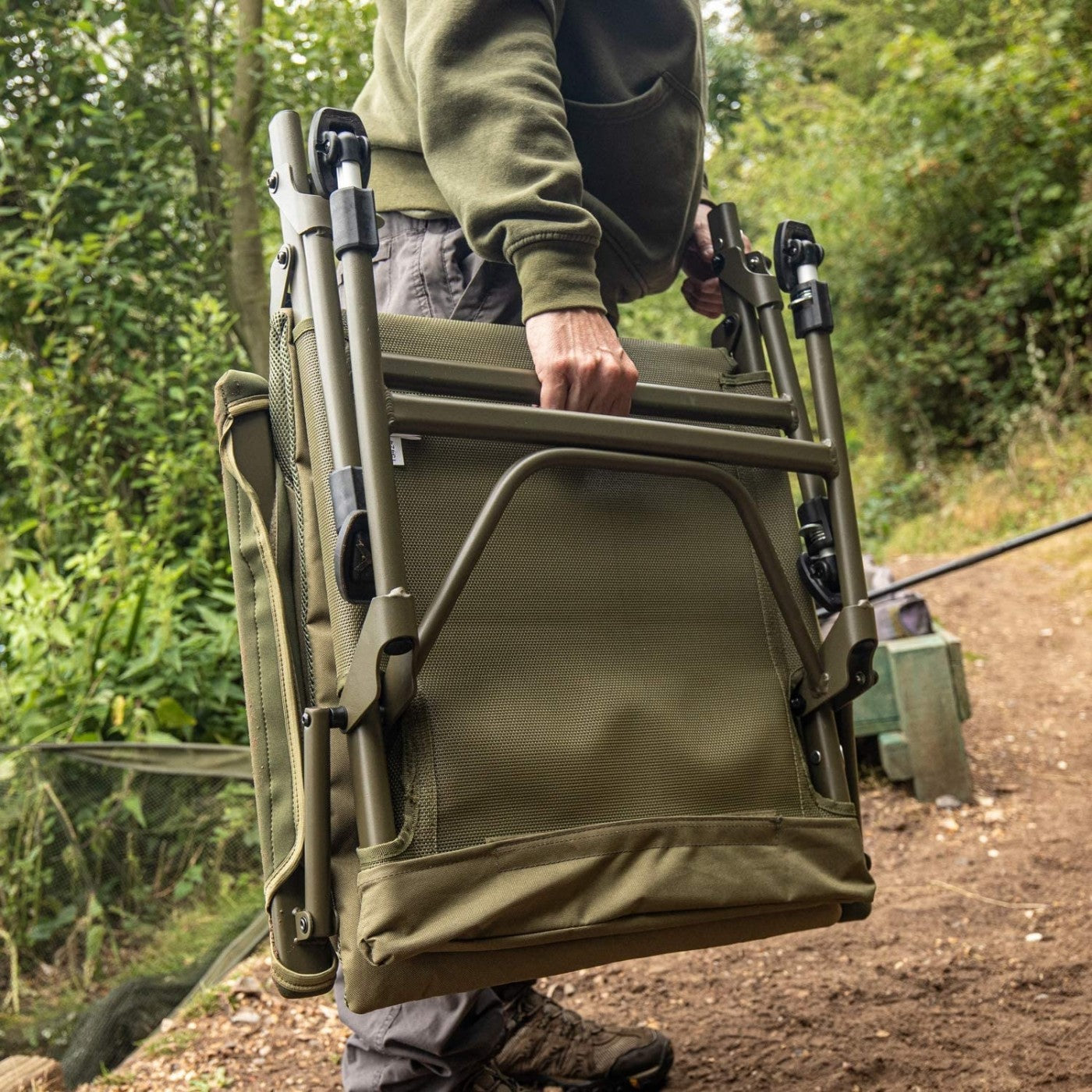 SCAUN KORUM AERONIUM DELUXE SUPA LITE CHAIR 54X70/90-104CM