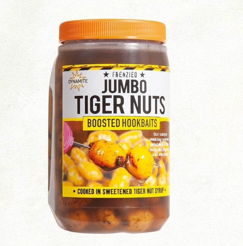 SEMINTE PREPARATE DYNAMITE BAITS FRENZIED BOOSTED HOOKBAITS 500ML Jumbo Tiger Nuts